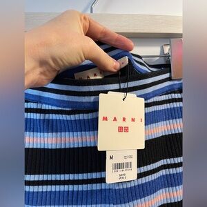 BNWT Uniqlo x Marni striped pants - size M